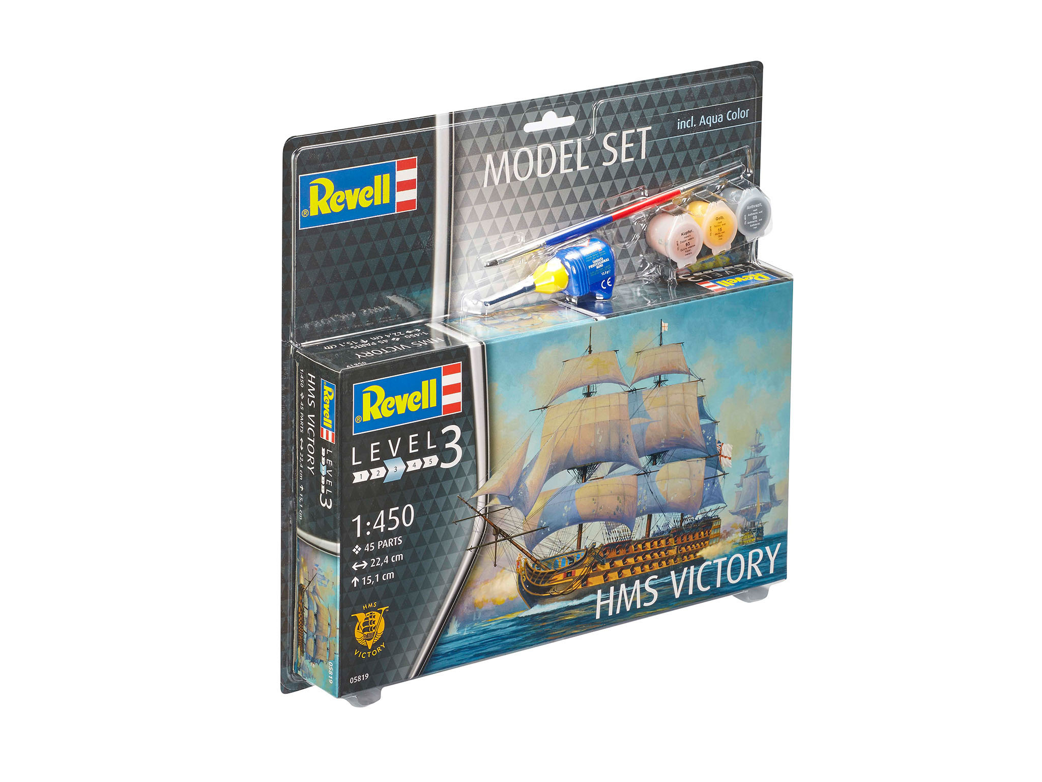 Mehrfarbig Spielwaren, Set HMS REVELL Victory Model