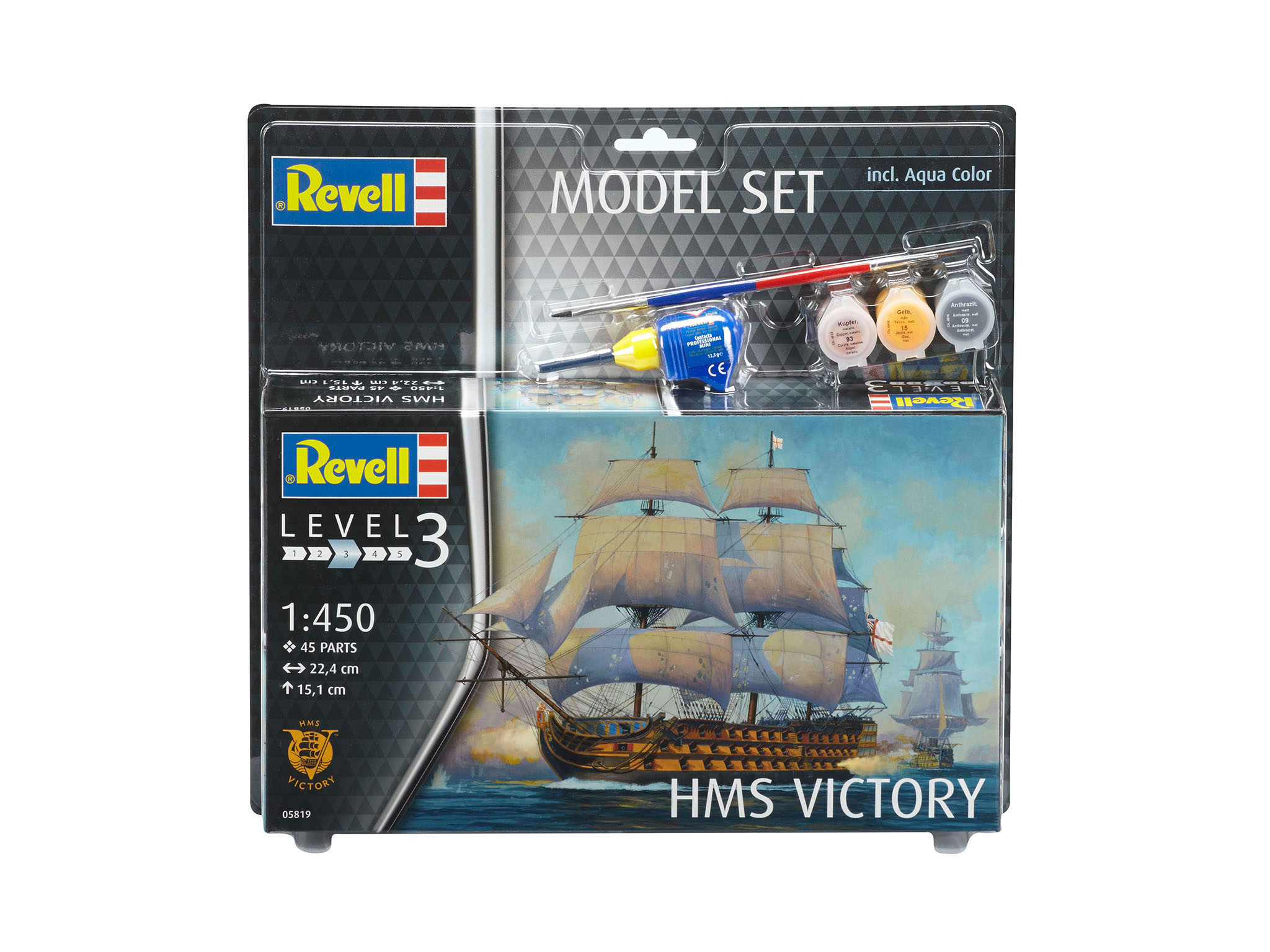 Model REVELL Victory HMS Set Mehrfarbig Spielwaren,
