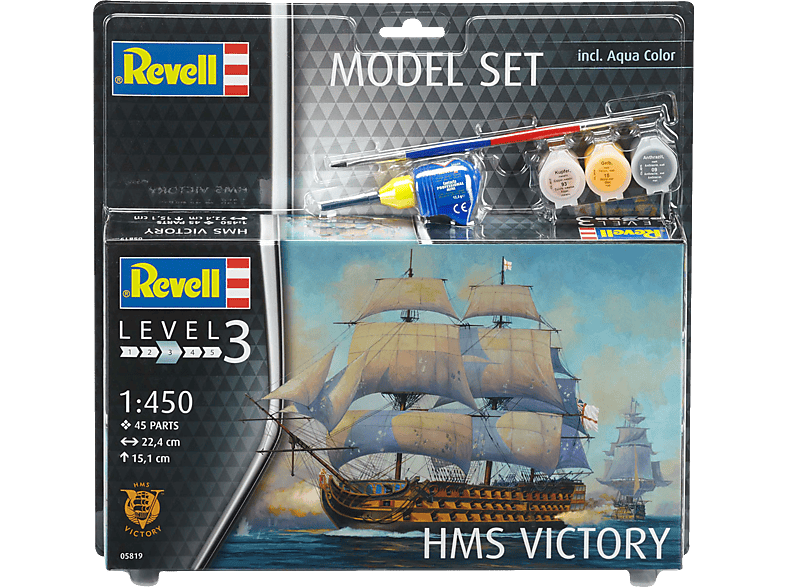 Mehrfarbig Spielwaren, Set HMS REVELL Victory Model