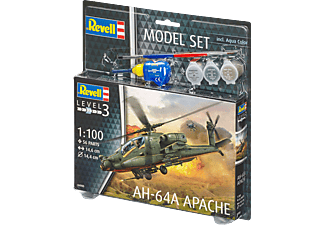 REVELL Model Set AH-64A Apache Spielwaren, Mehrfarbig