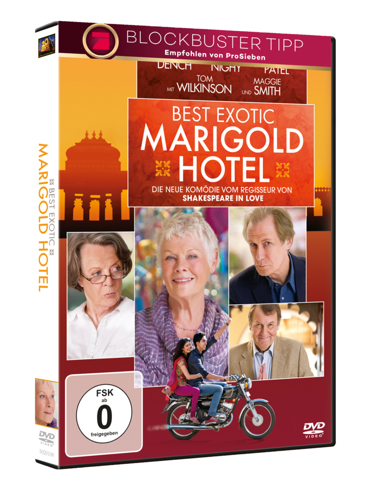 Best Exotic Marigold Hotel DVD