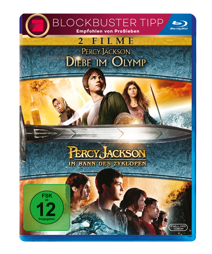 Blu-ray 1+2 Percy Jackson