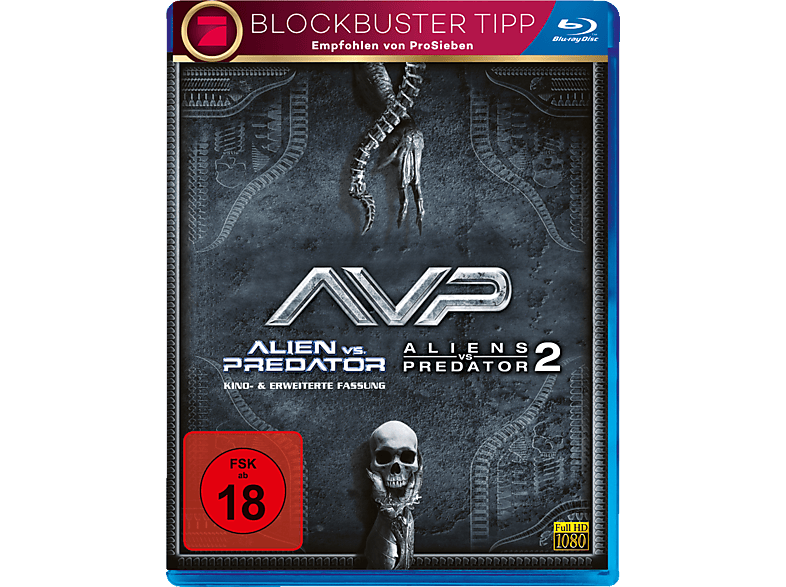 Alien vs. Predator, Aliens vs. Predator 2 Blu-ray