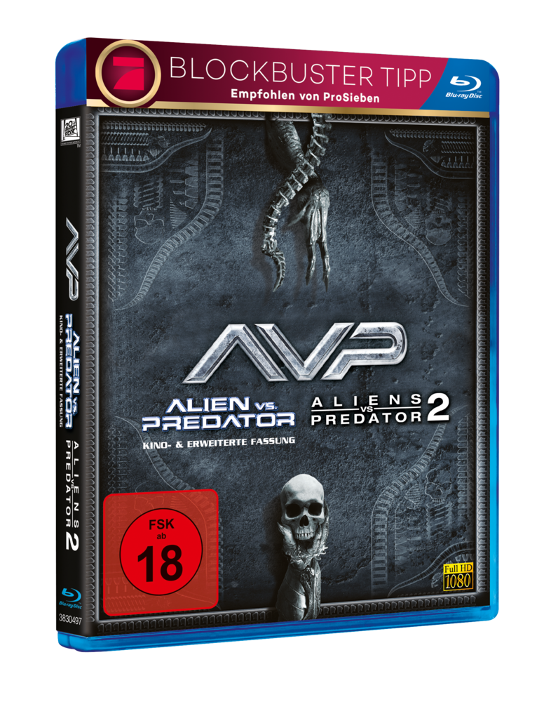 Alien vs. Predator, Aliens vs. Predator 2 Blu-ray