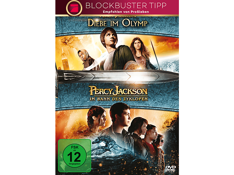 Percy Jackson 1+2 DVD (FSK: 12)