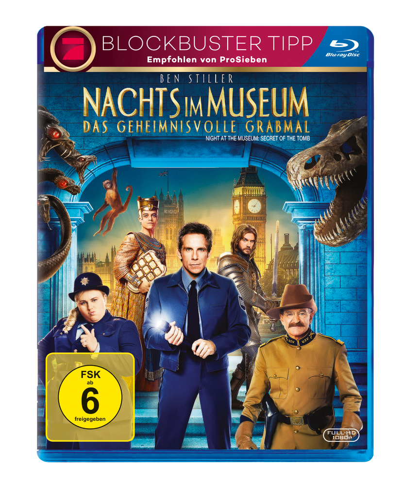 Nachts im Museum 3 - Das geheimnisvolle Grabmal Blu-ray