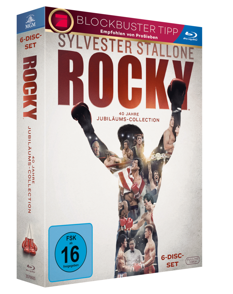 Rocky Complete Saga 1-6 Blu-ray | MediaMarkt