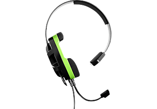 TURTLE BEACH TURTLE BEACH Recon Chat - Cuffie per chat Over-Ear - Per Xbox One - Nero/Verde - Gaming Headset, Nero/verde