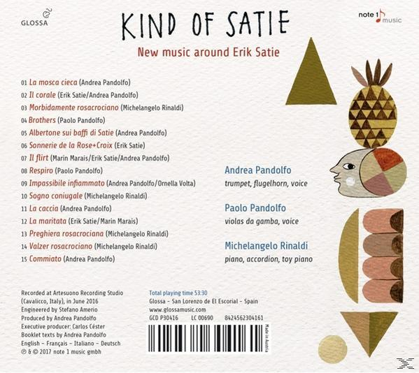 VARIOUS - Kind of Satie-New Music around Satie  - (CD)