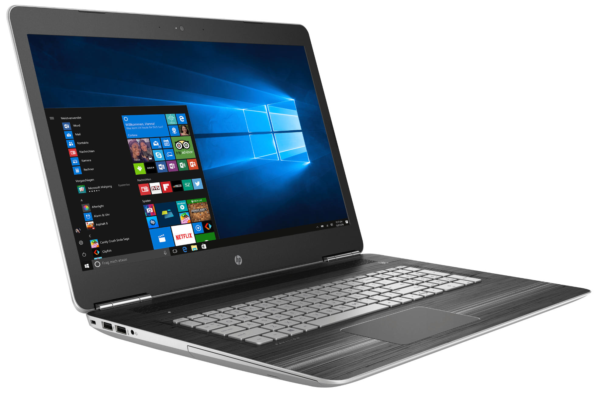 HP Pavilion 17-ab232ng - 17,3 Zoll - Intel® Core™ i5 i5-7300HQ - 8 GB - 1 TB - NVIDIA GeForce® GTX 1050 - Windows 10 Home (64 Bit)
