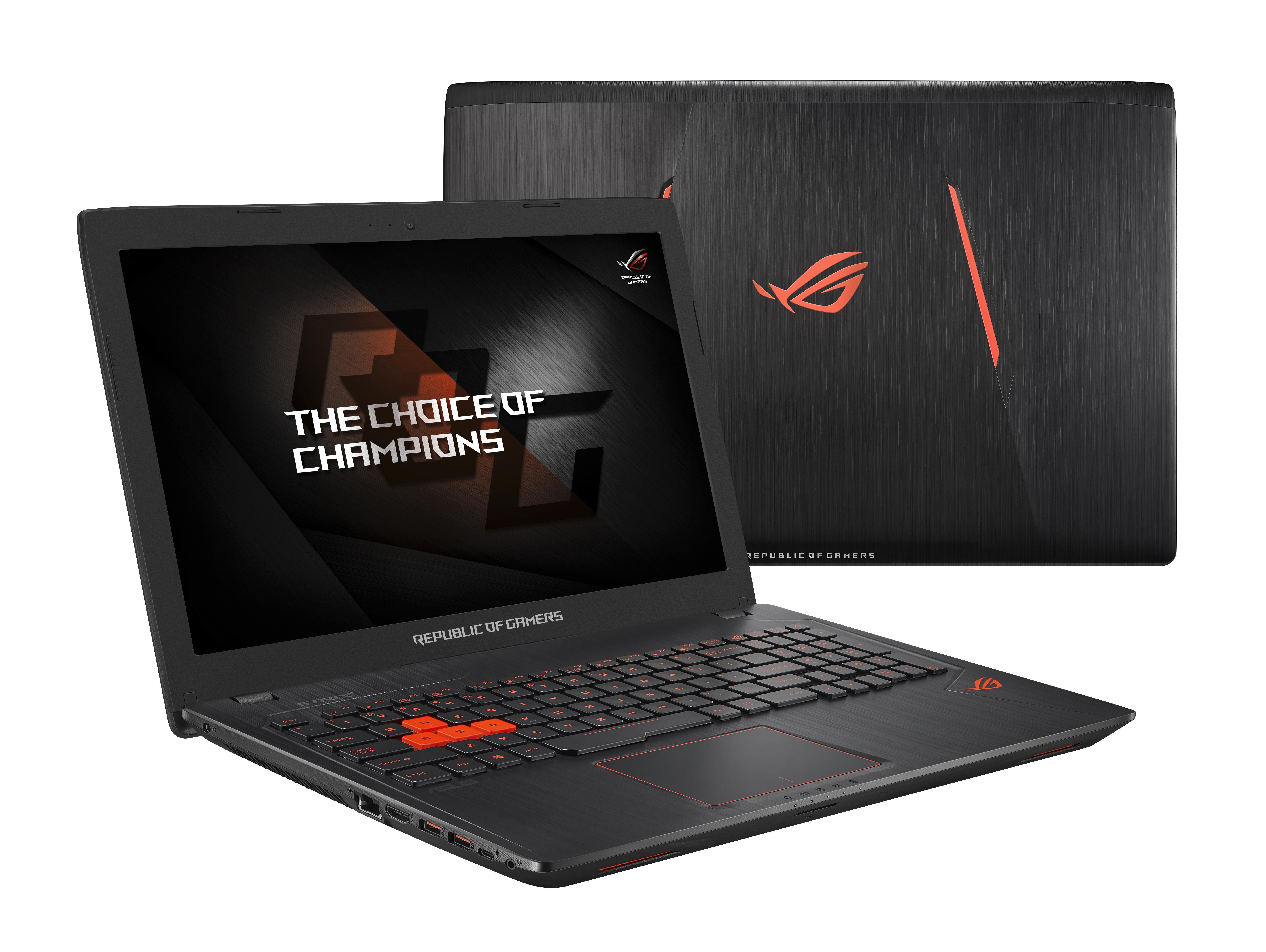 ASUS ROG Strix GL553VD-FY076T - 15,6 Zoll - Intel® Core™ i7 i7-7700HQ - 8 GB - 1 TB - NVIDIA GeForce® GTX 1050 - Windows 10 Home (64 Bit)