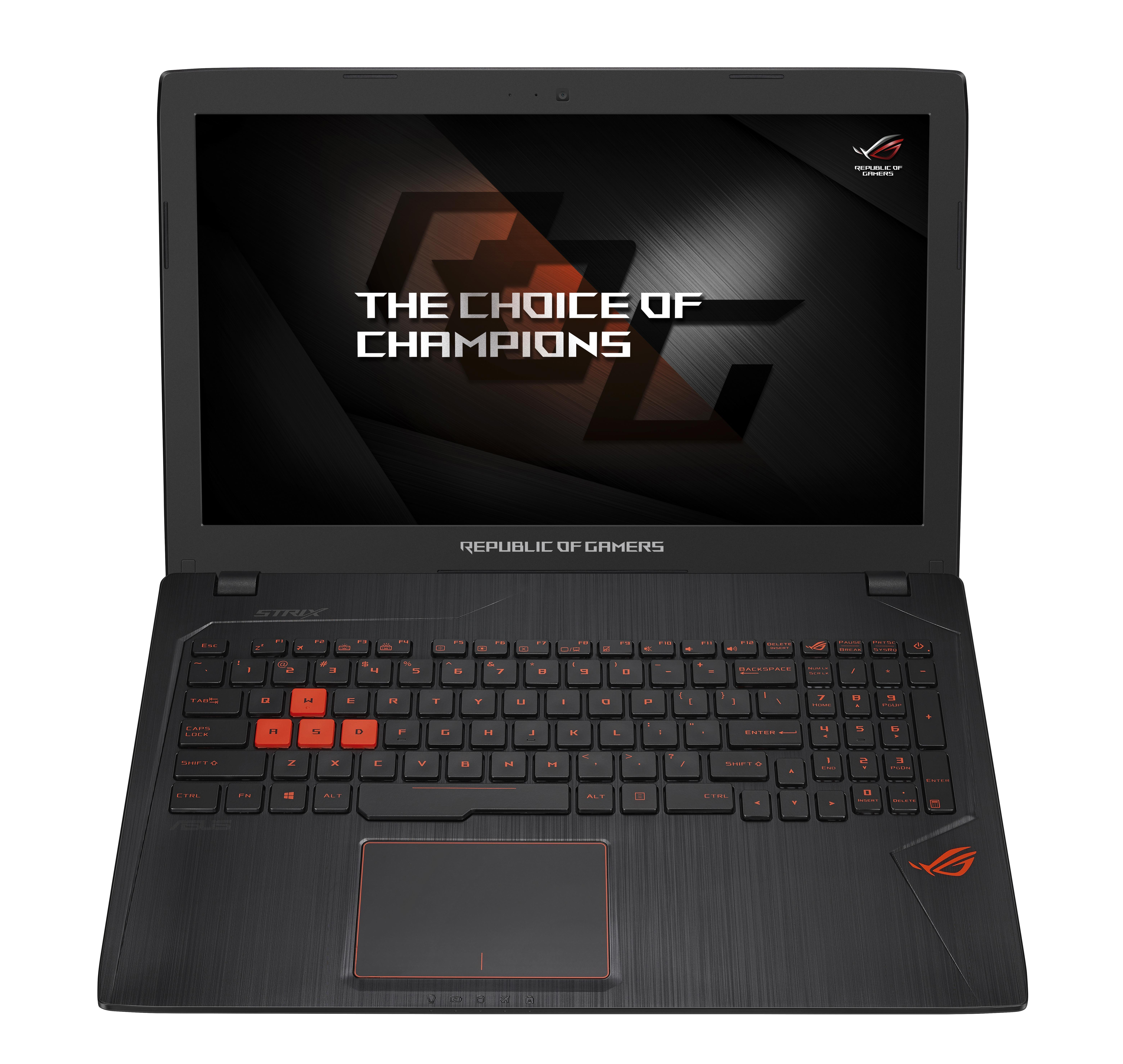 ASUS ROG Strix GL553VD-FY076T - 15,6 Zoll - Intel® Core™ i7 i7-7700HQ - 8 GB - 1 TB - NVIDIA GeForce® GTX 1050 - Windows 10 Home (64 Bit)