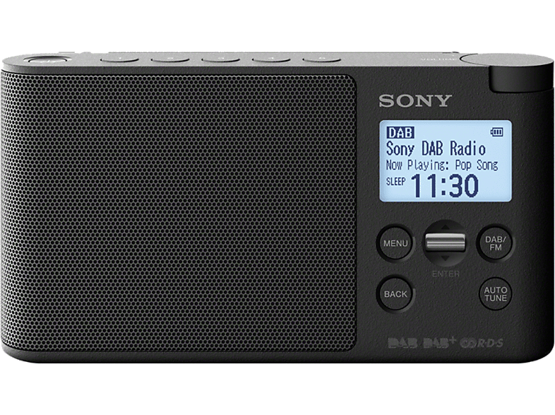 Sony Radio Portable Dab/dab+ (xdrs41db.eu8)