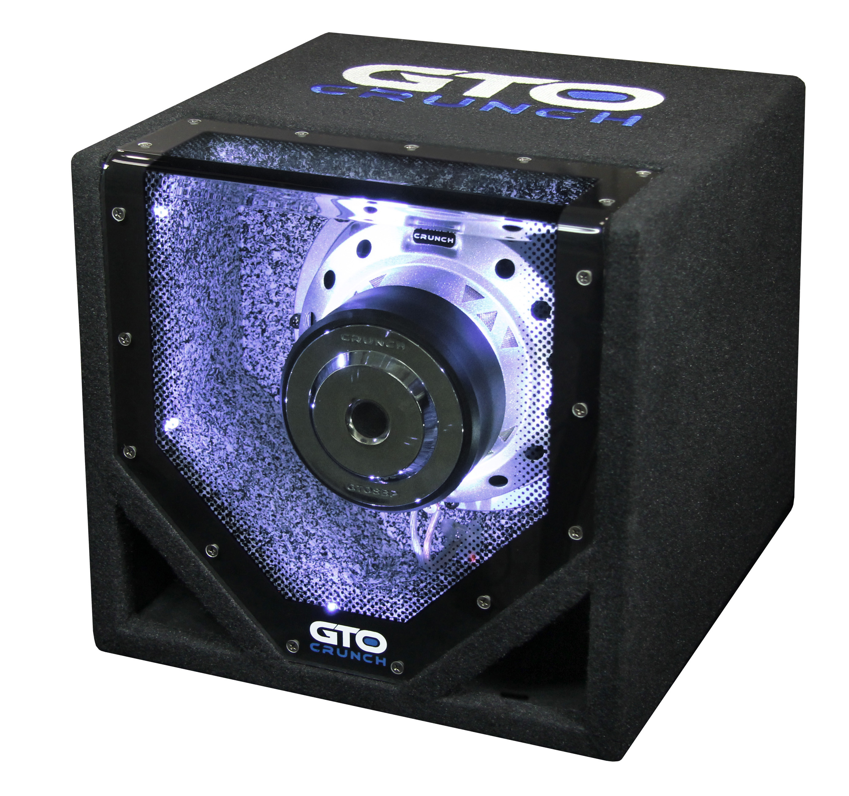 CRUNCH Subwoofer GTO 8 BP, 400 Watt Max.