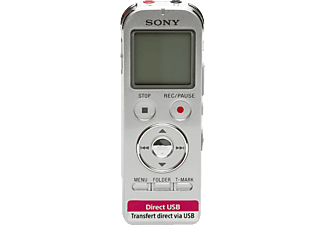 SONY ICD-UX533 ezüst digitális diktafon beépített USB funkcióval