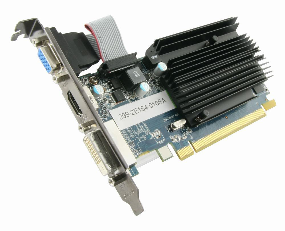 SAPPHIRE Radeon HD 6450 1GB (11190-02-20G) (AMD, Grafikkarte)
