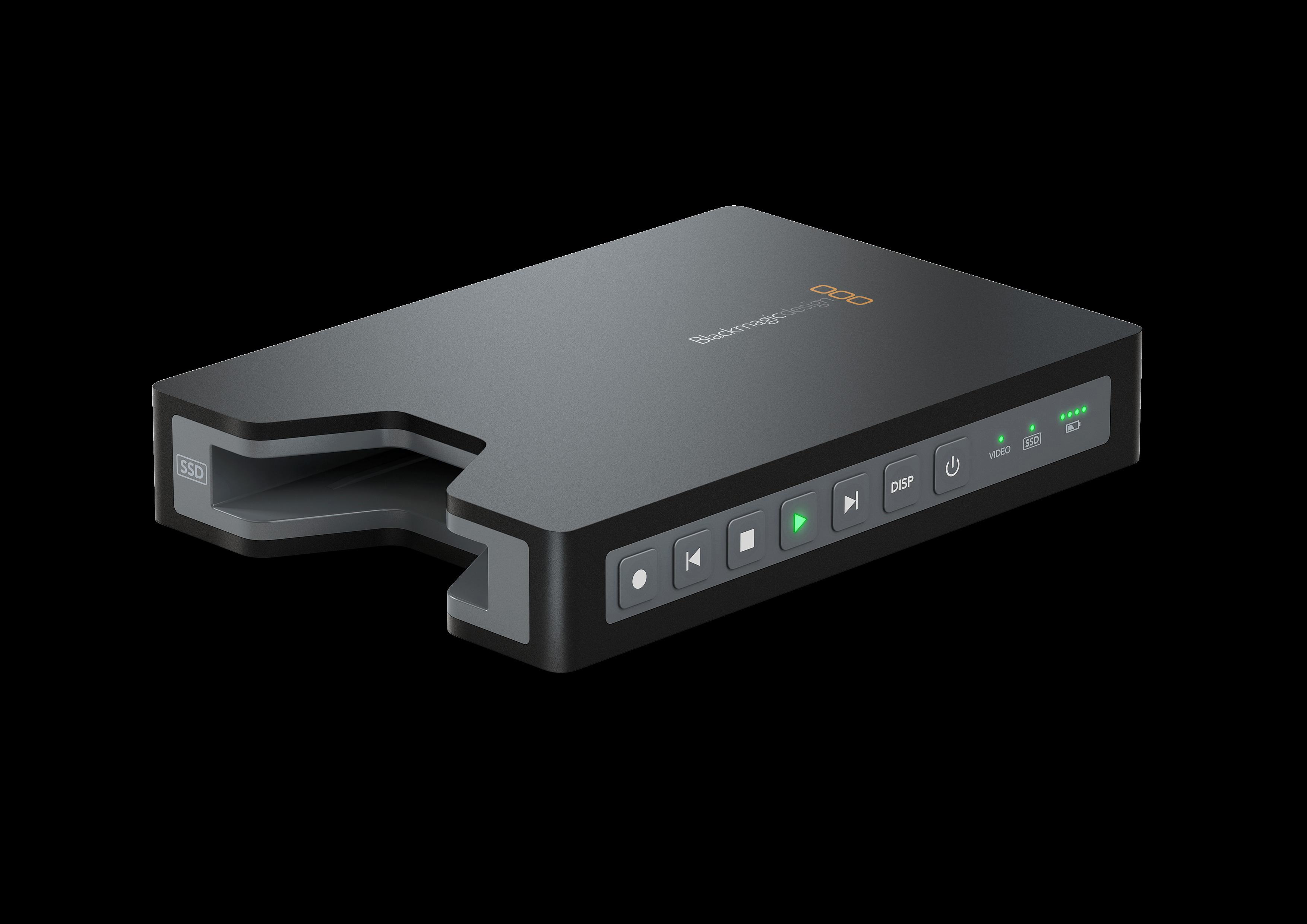 BLACKMAGIC HyperDeck Shuttle 2, Festplattenrekorder, Schwarz
