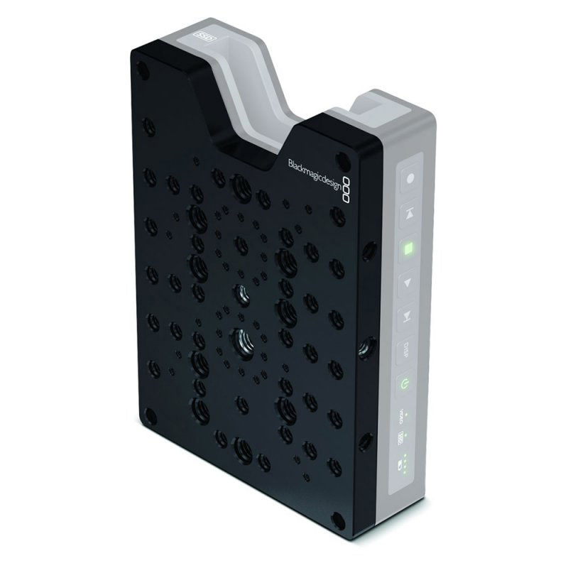 BLACKMAGIC HyperDeck Shuttle, Mounting Plate, Schwarz