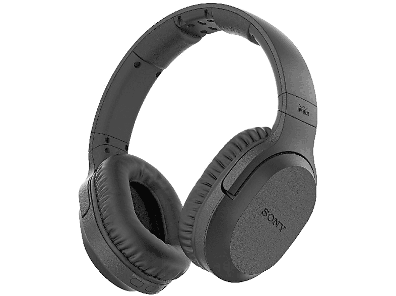 Auriculares inalámbricos  Sony MDR RF 895, Para TV, Radiofrecuencia,  Reducción de ruido, Autonomía 20h, Negro