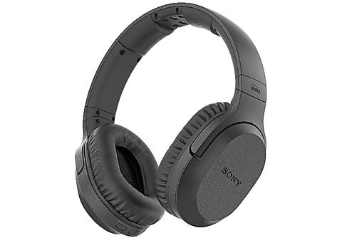 Auriculares inalámbricos  Sony MDR RF 895, Para TV, Radiofrecuencia,  Reducción de ruido, Autonomía 20h, Negro
