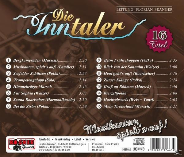 Die Inntaler - auf Musikanten,spielt\'s (CD) 