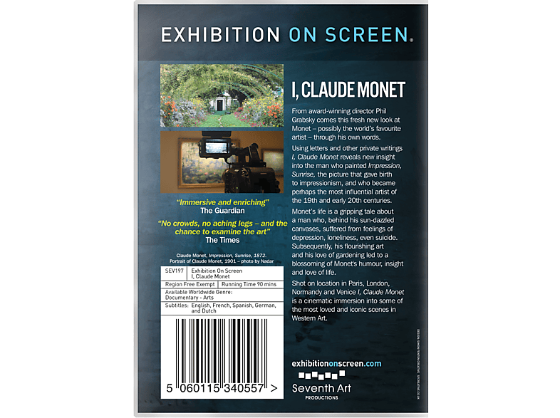 Thumbnail - I, Claude Monet DVD