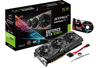 ASUS ASUS ROG-STRIX-GTX1080TI-O11G Gaming - Scheda grafica - 11GB GDDR5X - Nero - Scheda grafica