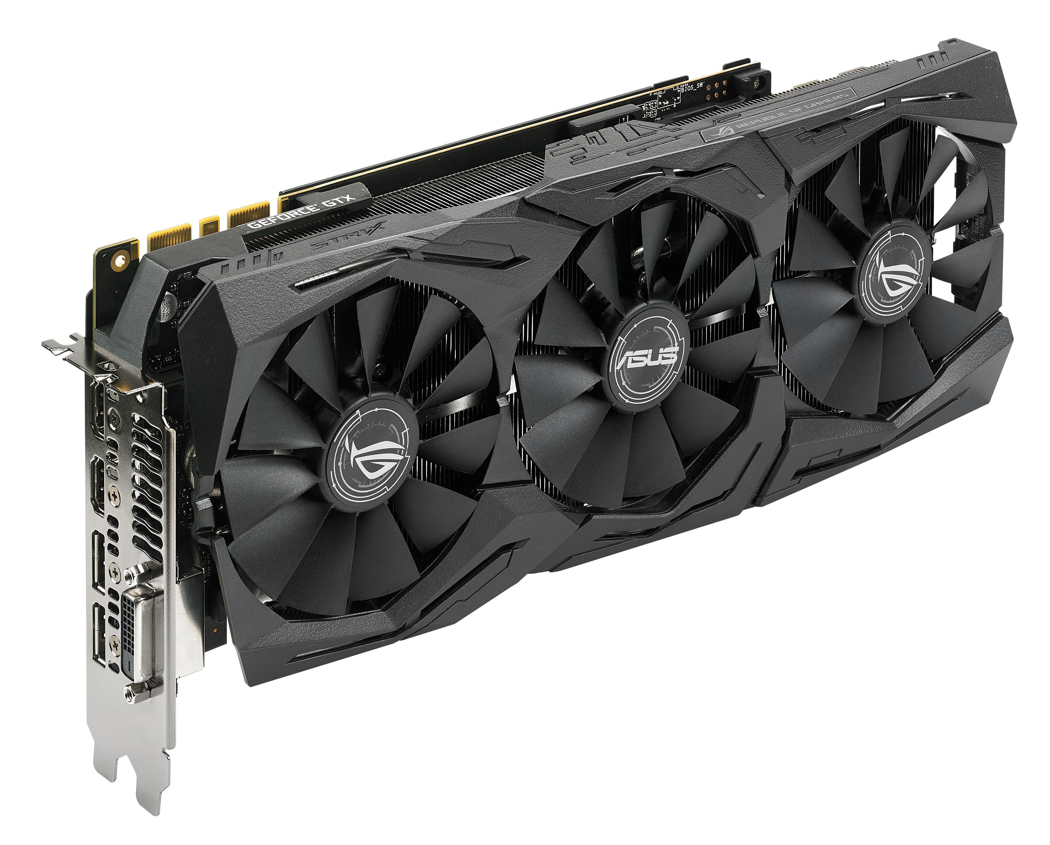 ASUS GeForce® GTX 1080Ti ROG Strix OC 11GB Gaming (NVIDIA, Grafikkarte)