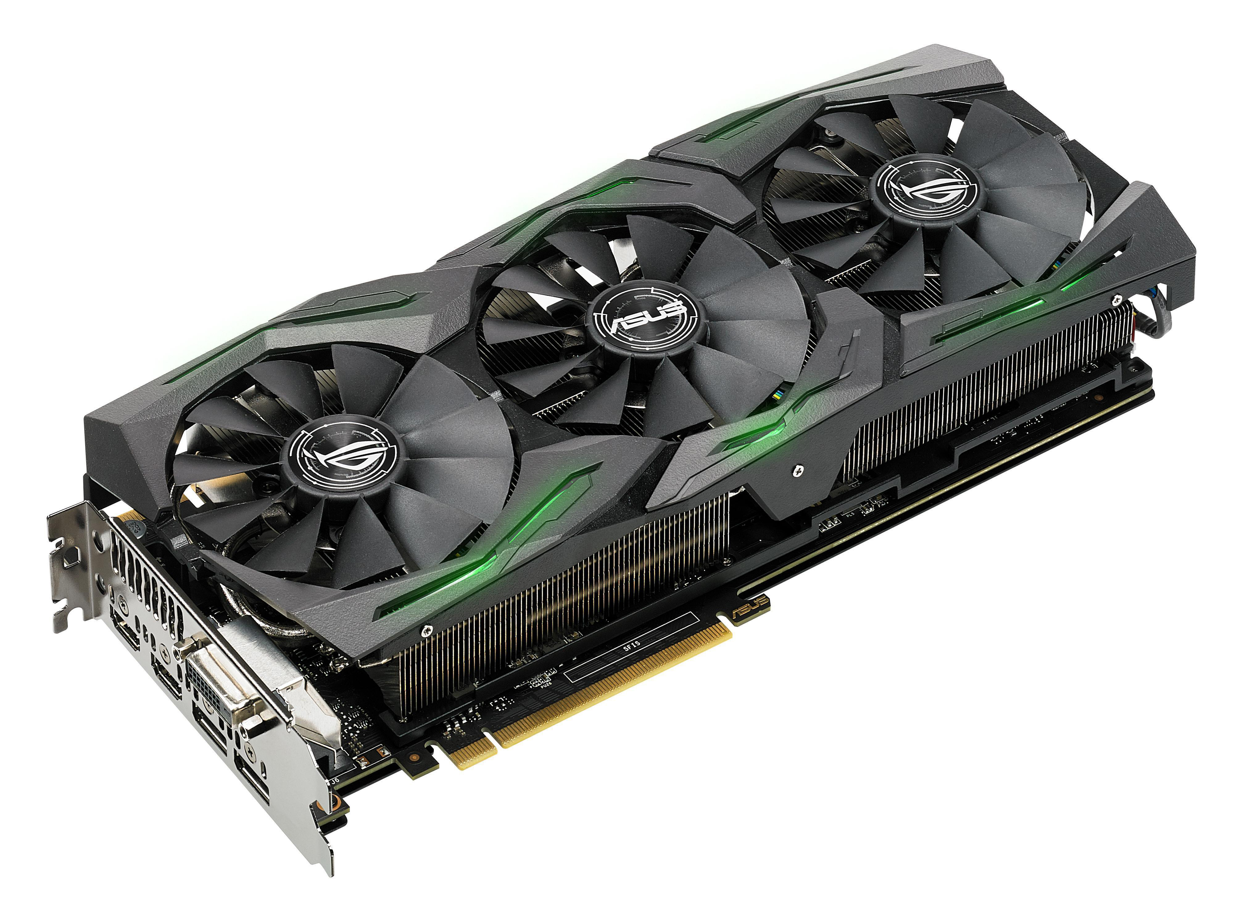 ASUS GeForce® GTX 1080Ti ROG Strix OC 11GB Gaming (NVIDIA, Grafikkarte)