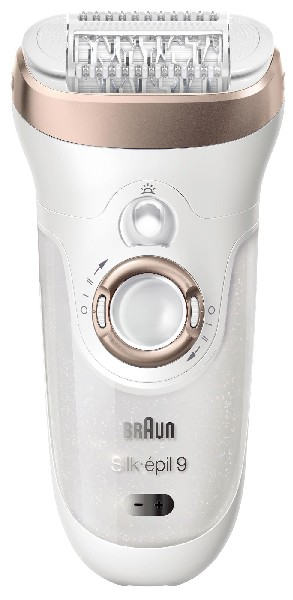 BRAUN Silk-epil 9 9-561 Epilierer, Weiß/Gold