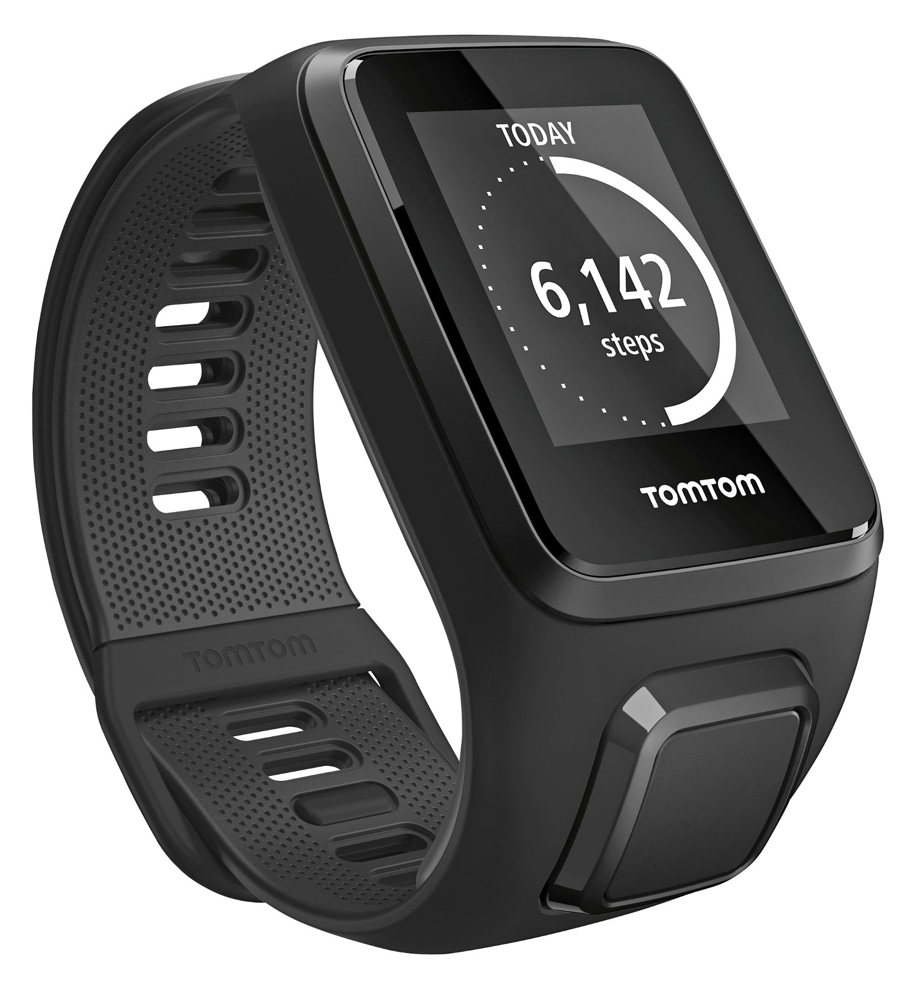 Reloj deportivo - TomTom Spark 3, Negro, Talla S