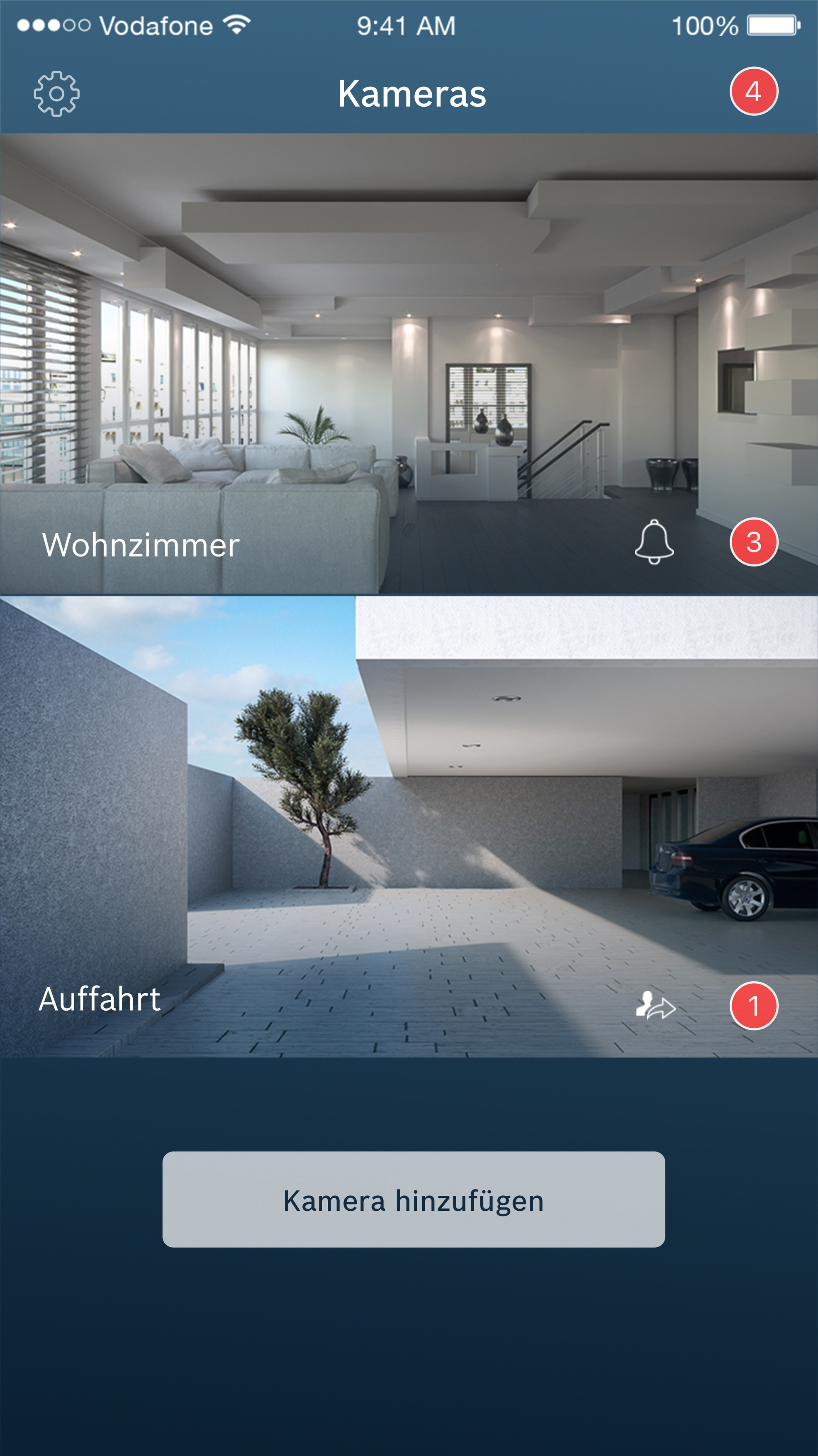 BOSCH Smart Home Eyes Außenkamera, IP Kamera