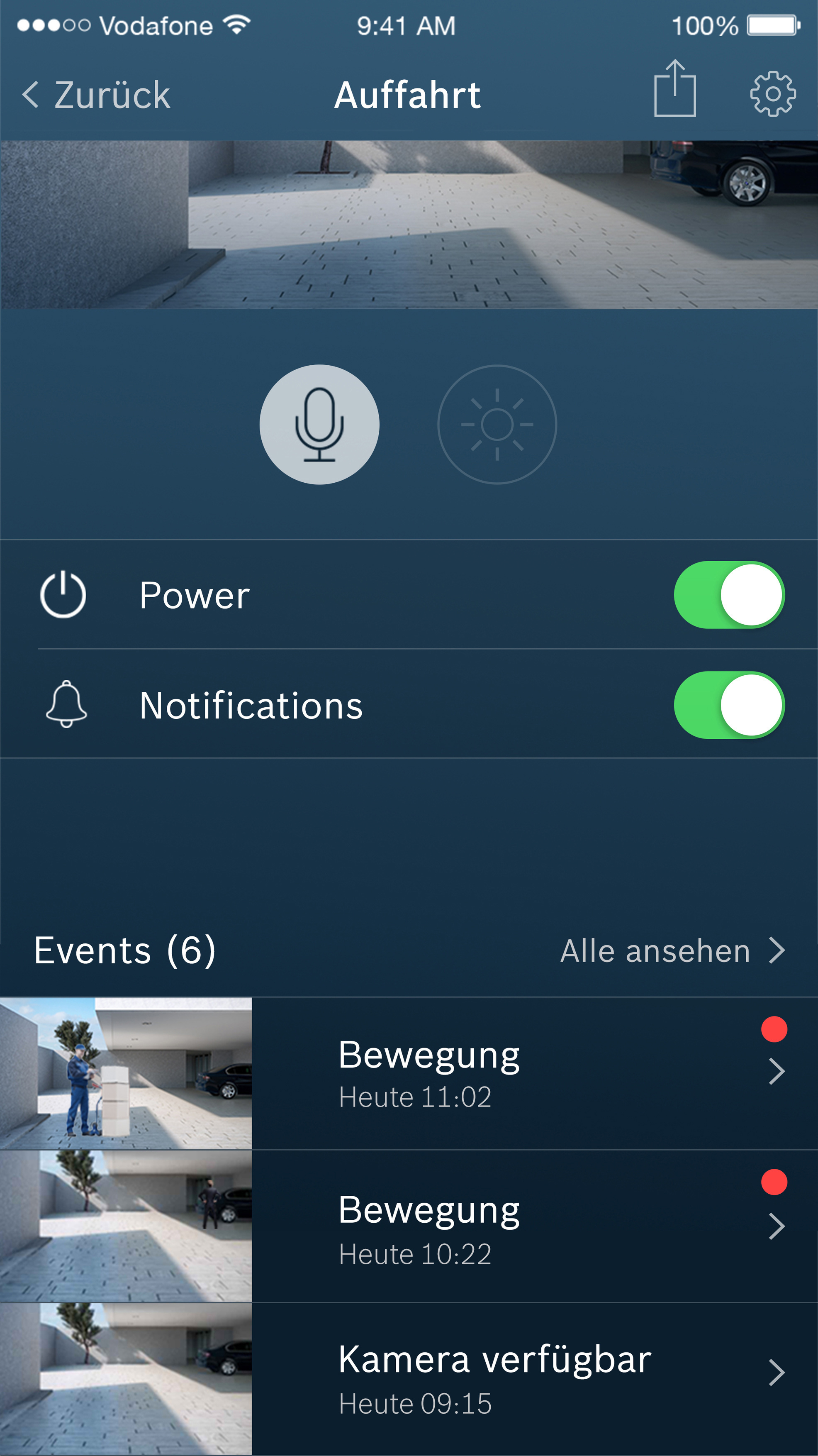 BOSCH Smart Home Eyes Außenkamera, IP Kamera