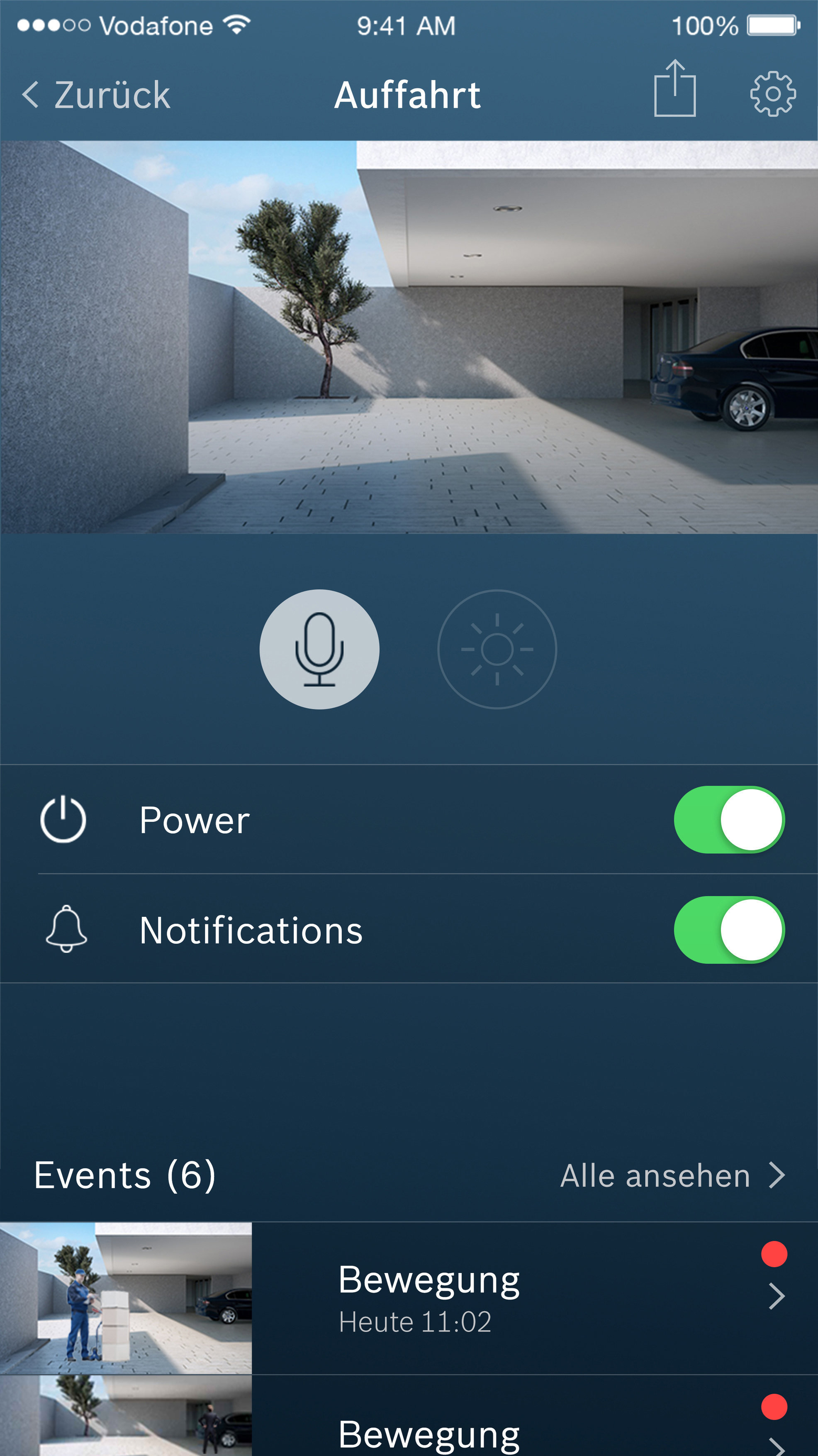 BOSCH Smart Home Eyes Außenkamera, IP Kamera