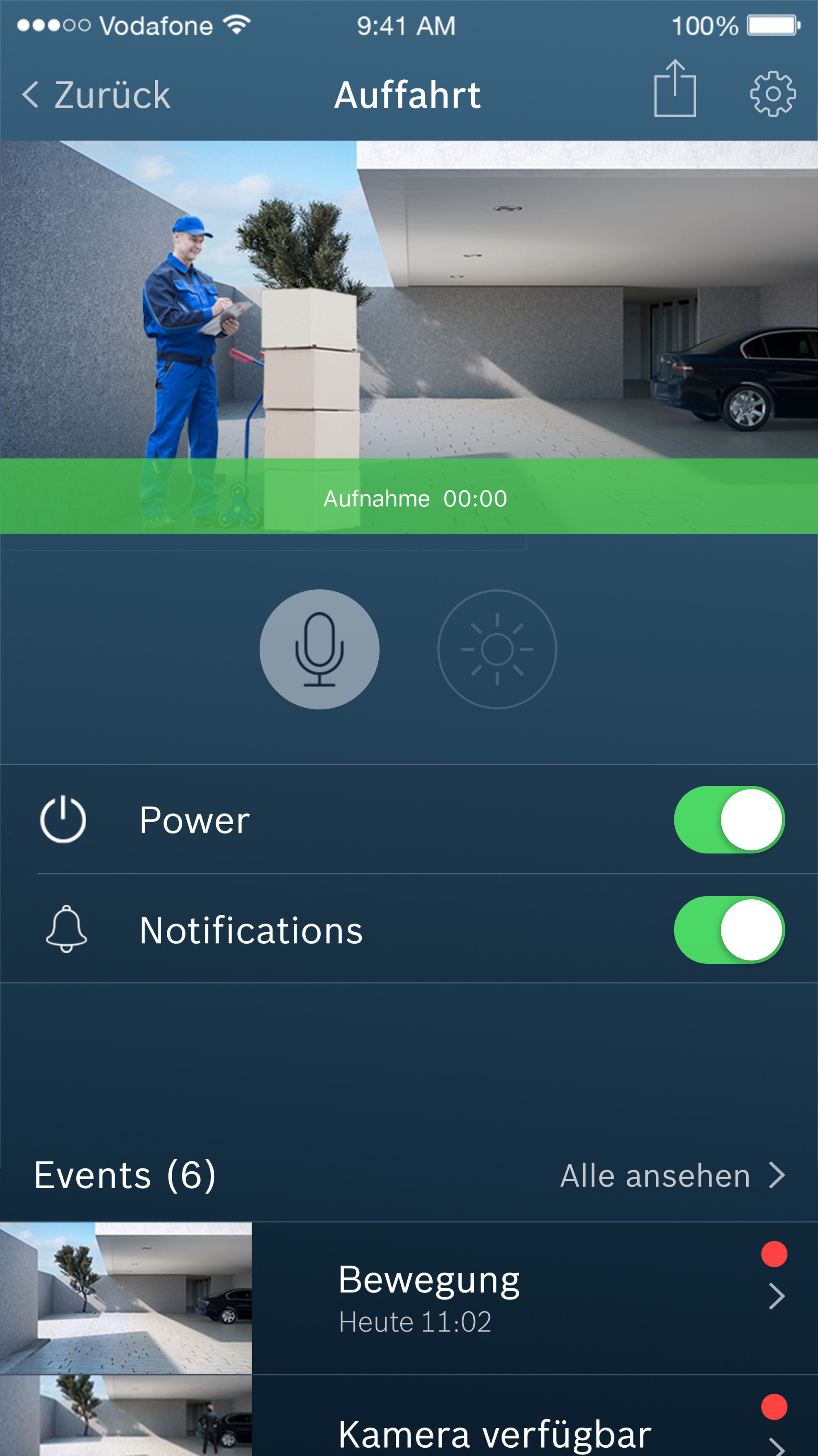 BOSCH Smart Home Eyes Außenkamera, IP Kamera