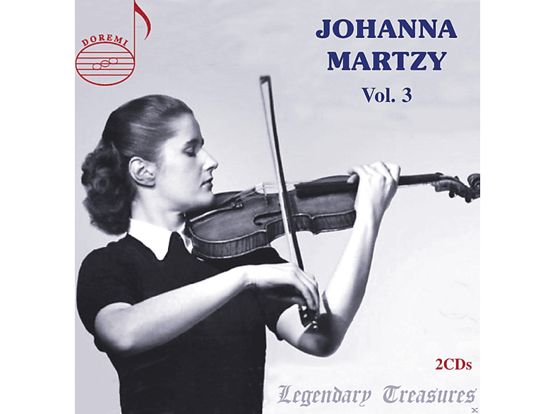 Johanna Martzy, VARIOUS – Legandary Treasures-Johanna Martzy Vol.3 – (CD)