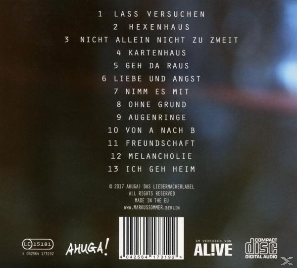 Markus Sommer Nimm es (CD) - - mit