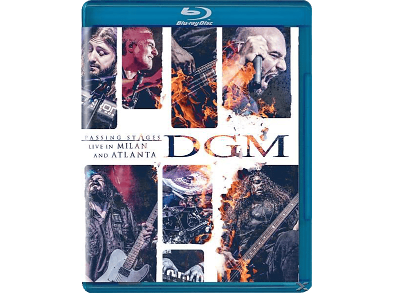 DGM - Passing Stages: Live In Milan And Atlanta  - (Blu-ray) | Hardrock & Metal CDs