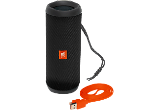 JBL Flip 4 Bluetooth Lautsprecher, Schwarz, Wasserfest