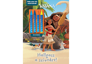 - - Disney: Vaiana - Hallgass a szívedre! (Zsírkrétás foglalkoztató)