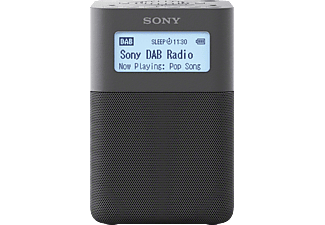 SONY SONY XDR-V20DH - Radiosveglia portatile - DAB+ - Grigio - Radiosveglia (DAB+, FM, Grigio)
