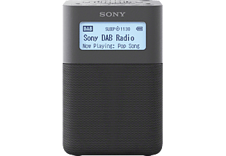 SONY XDR-V20DH - Uhrenradio (DAB+, FM, Grau)