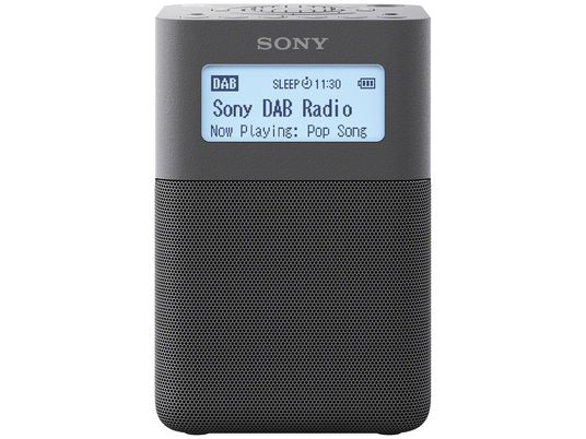 SONY XDR-V20DH - Uhrenradio (DAB+, FM, Grau)