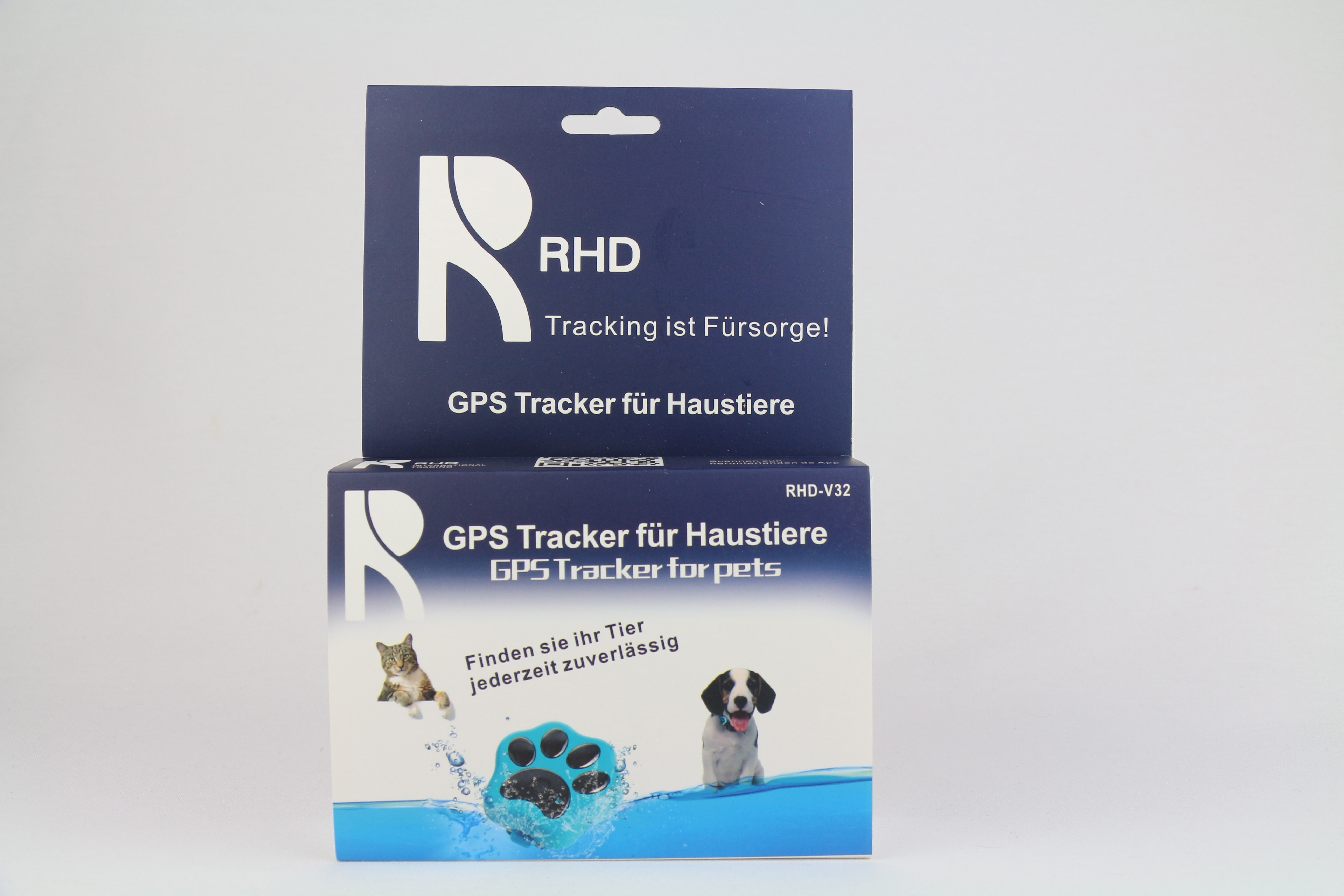 RHD V32 LED, Fitness Tracker, -, Blau/Silber/Anthrazit