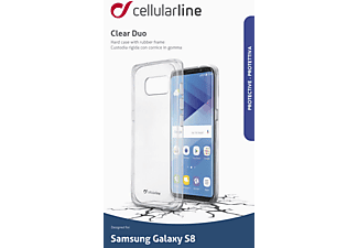 CELLULAR LINE CLEARDUOGALS8T Clear Duo, Backcover, Samsung, Galaxy S8, Transparent