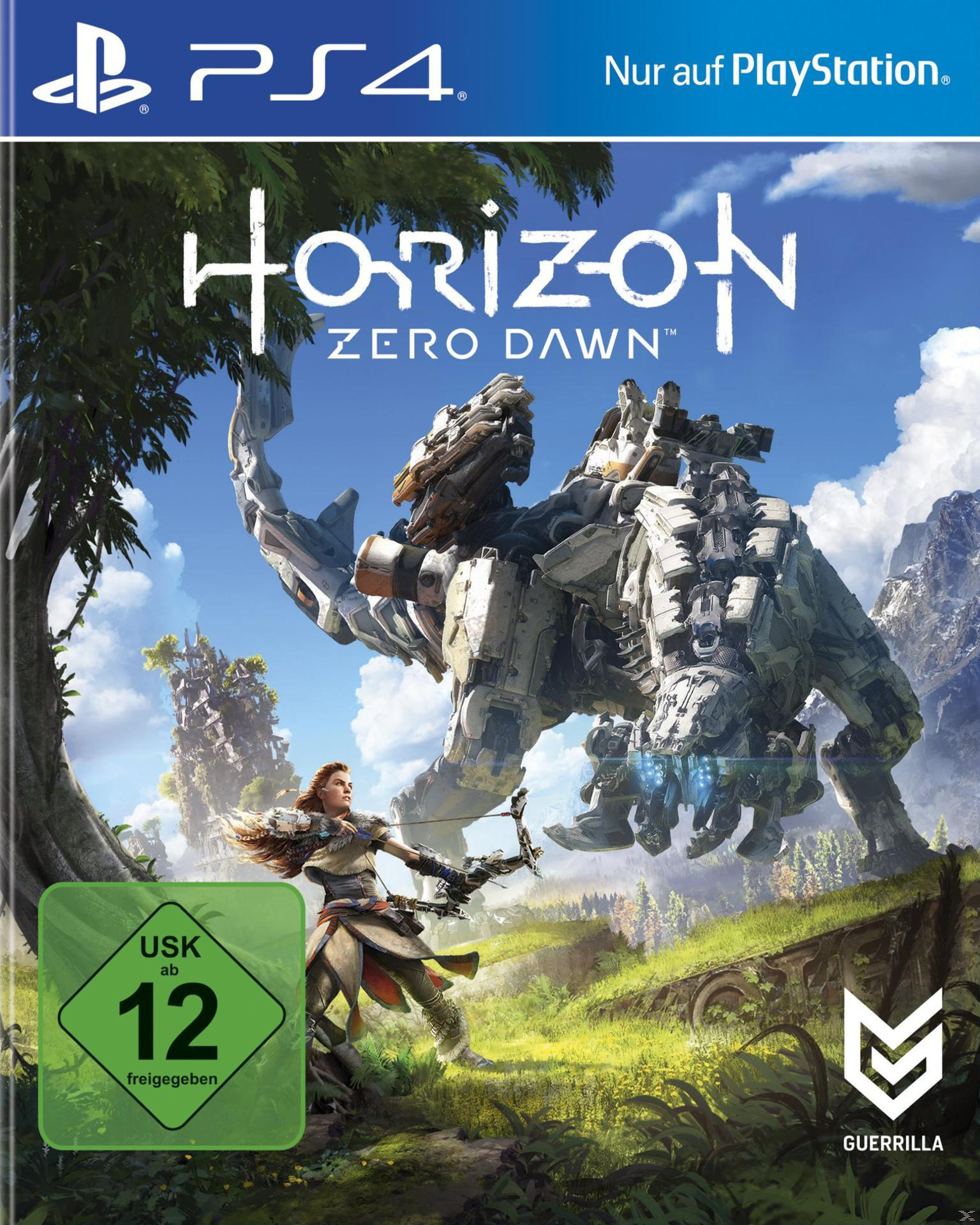 SONY PlayStation 4 Slim Konsole 1TB Schwarz + Horizon Zero Dawn + 2 Controller