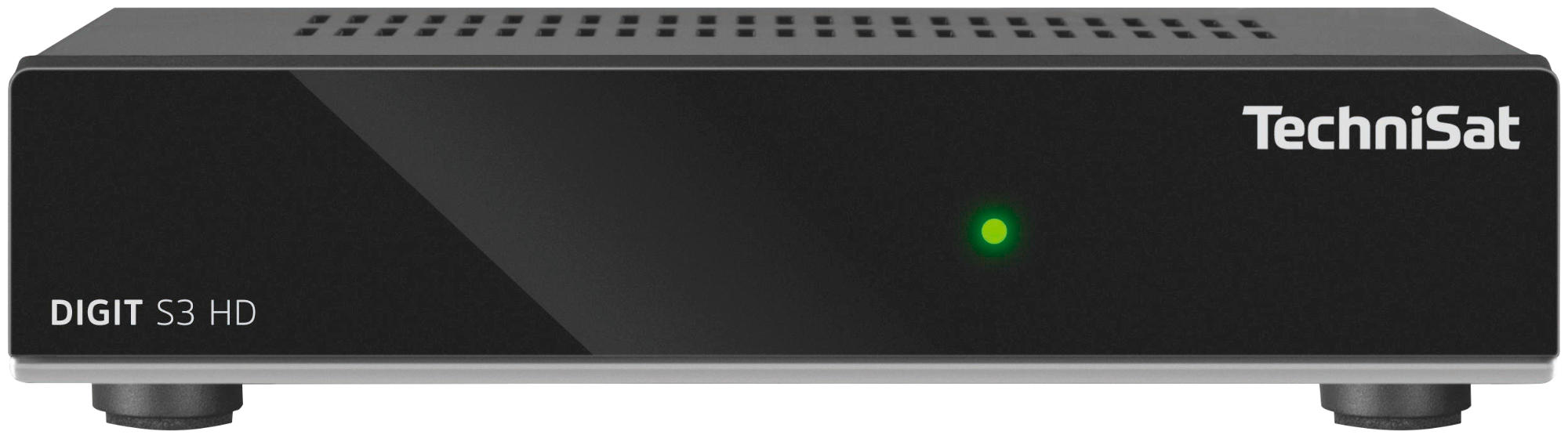 TECHNISAT DIGIT S3 HD Receiver (HDTV, DVB-S, DVB-S2, Schwarz )