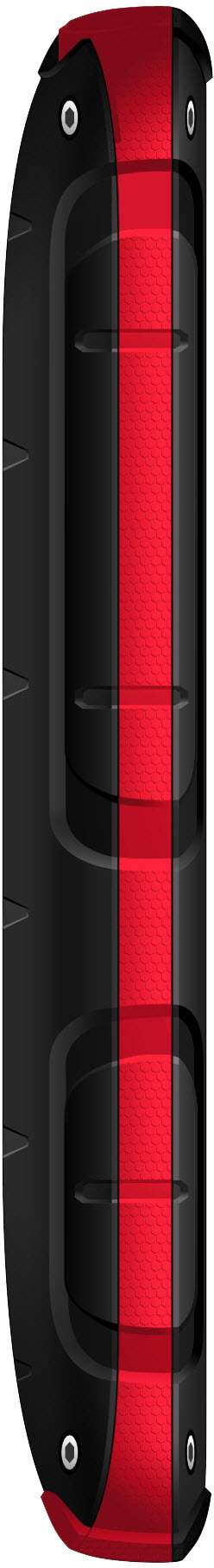 BEAFON AL 450 Handy, Schwarz/Rot