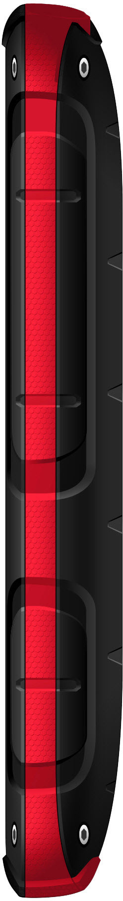 BEAFON AL 450 Handy, Schwarz/Rot