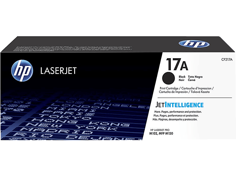 Hp 17A Siyah Orijinal LaserJet Toner Cf217A